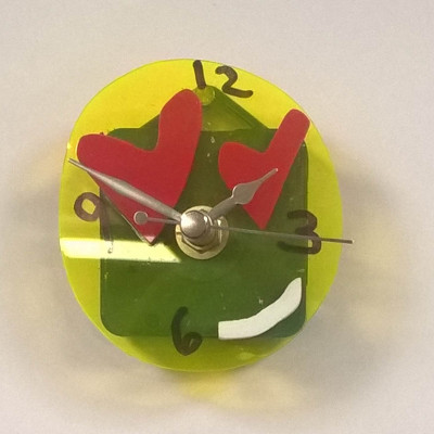 Year 8 Acrylic Clocks November 2017
