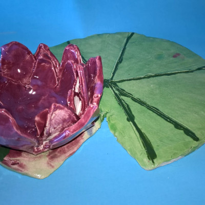 Year 7 Ceramic Water Lilies