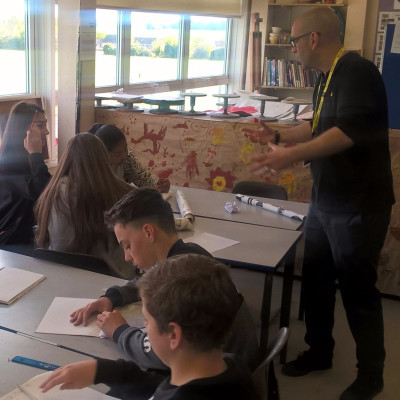 Matt Mackman -Artist in Residence - Part 3