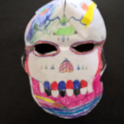 Year 8 Day of the Dead Masks November 2017