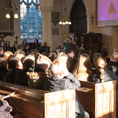 Year 7 St Andrews Church Christmas Service 18.12.17