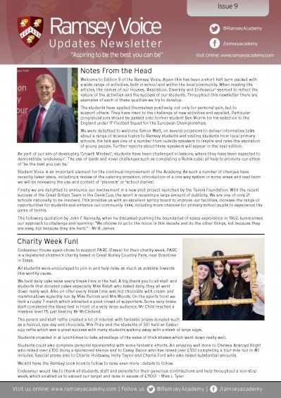 Ramsey Voice Issue 9