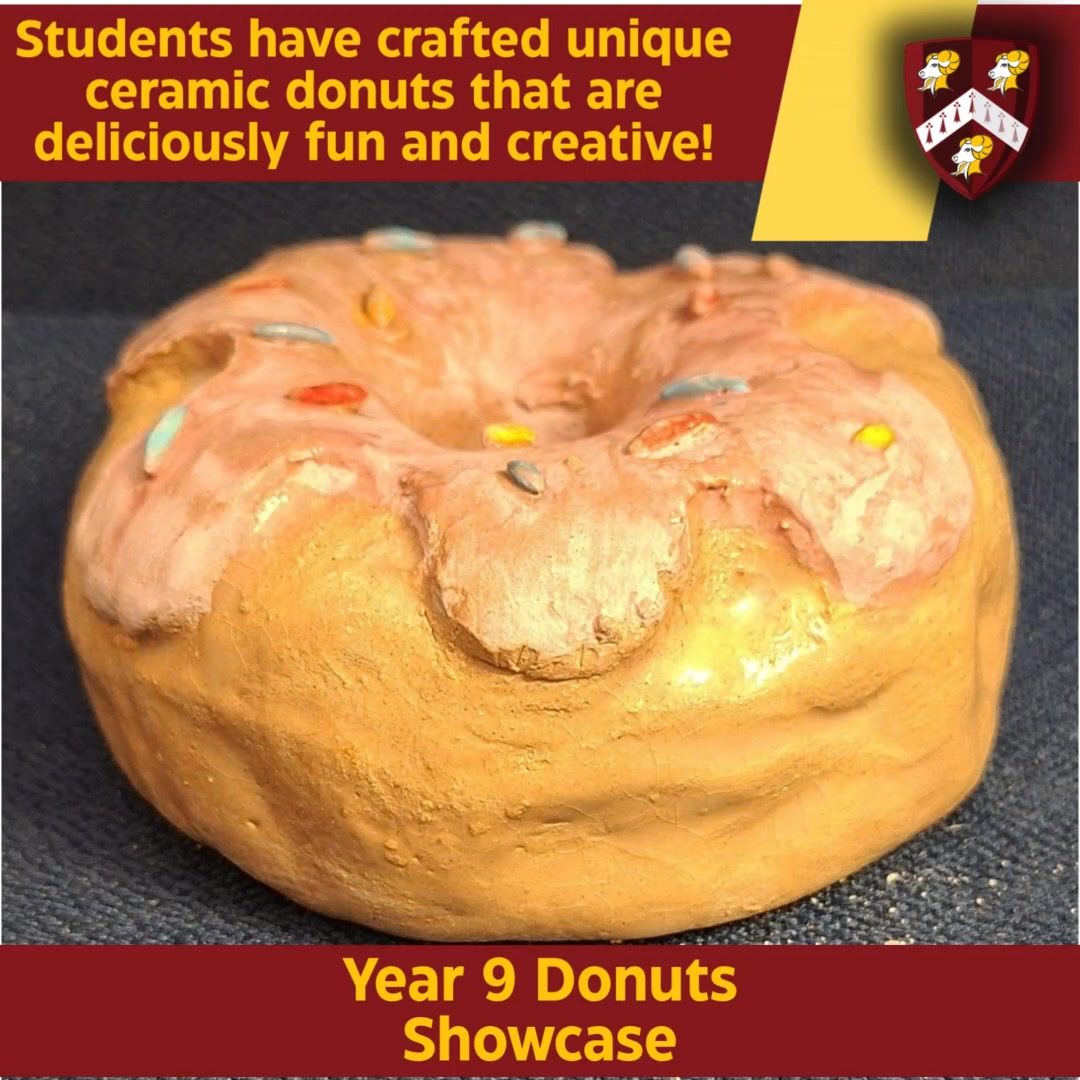 Year 9 Ceramic Donu…