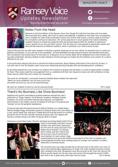 Ramsey Voice Issue 3